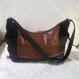 The Sak "Kendra" Copper Leather shoulder bag